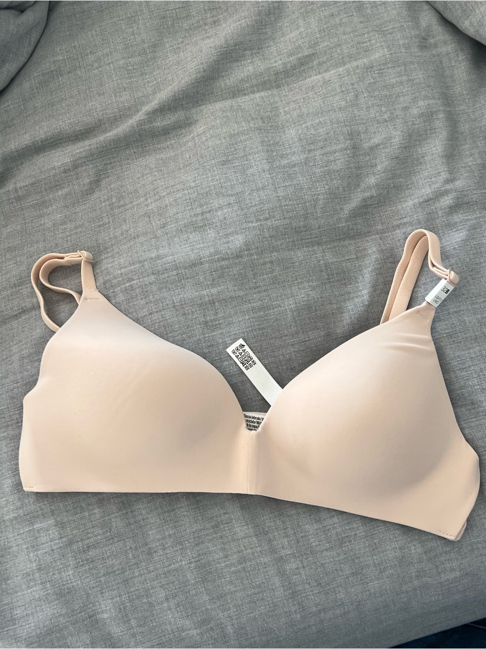 PINK Victoria's Secret Nude Lightly Lined T-Shirt Bra